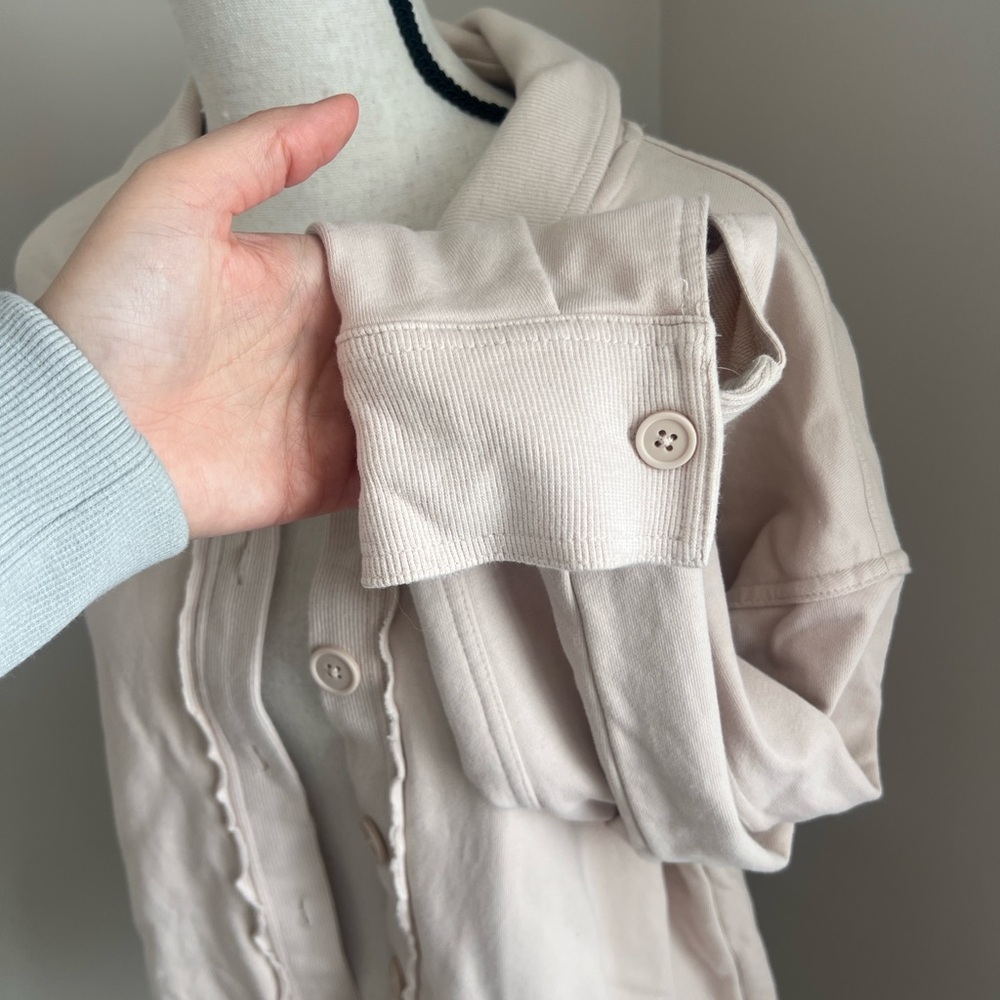 JoyLab Beige shacket - Picture 4 of 7